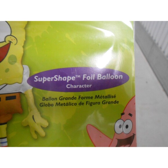Sponge Bob Square Pants Birthday Party Super Shape Full Size Jambo Balloon - Picture 8 of 10